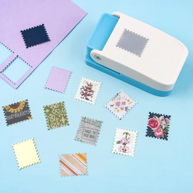 Tragbarer DIY Handwerk Stempel Prägemaschine für handgemachte Stempelkanten aus Kunststoff - Bild 1
