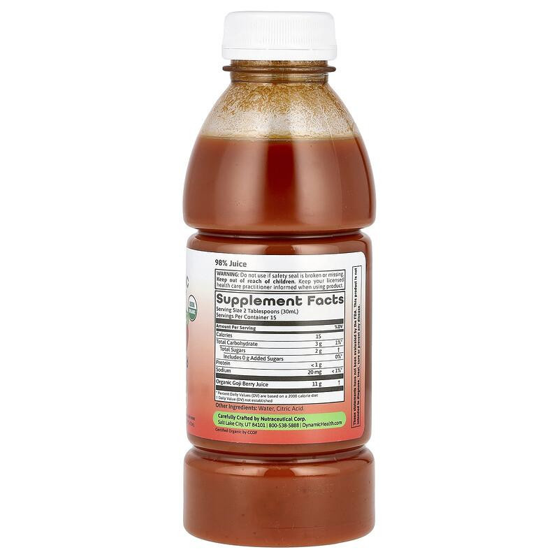 Dynamic Health Goji Saft 0,473 l - Bild 2