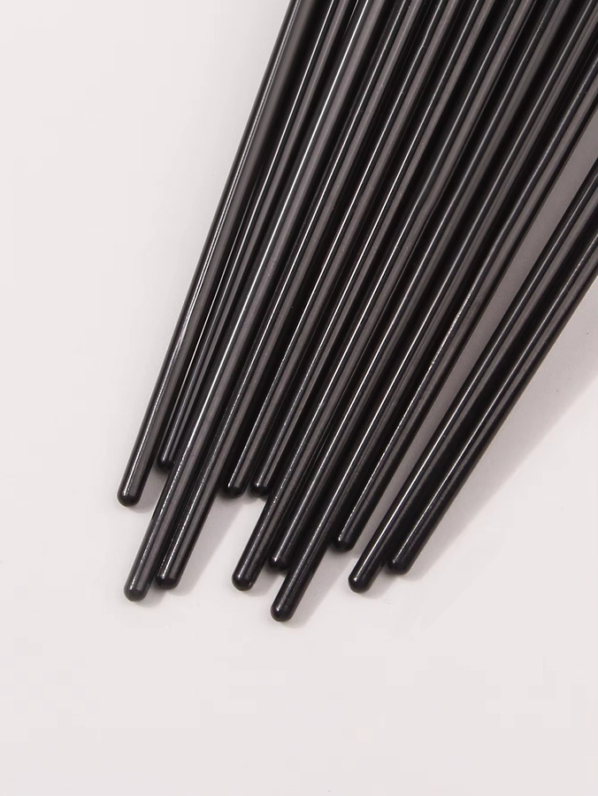 12 Stück Eyeliner-Pinsel, ultrafeine Klinge, Augenbrauenpinsel, Unisex - Bild 3