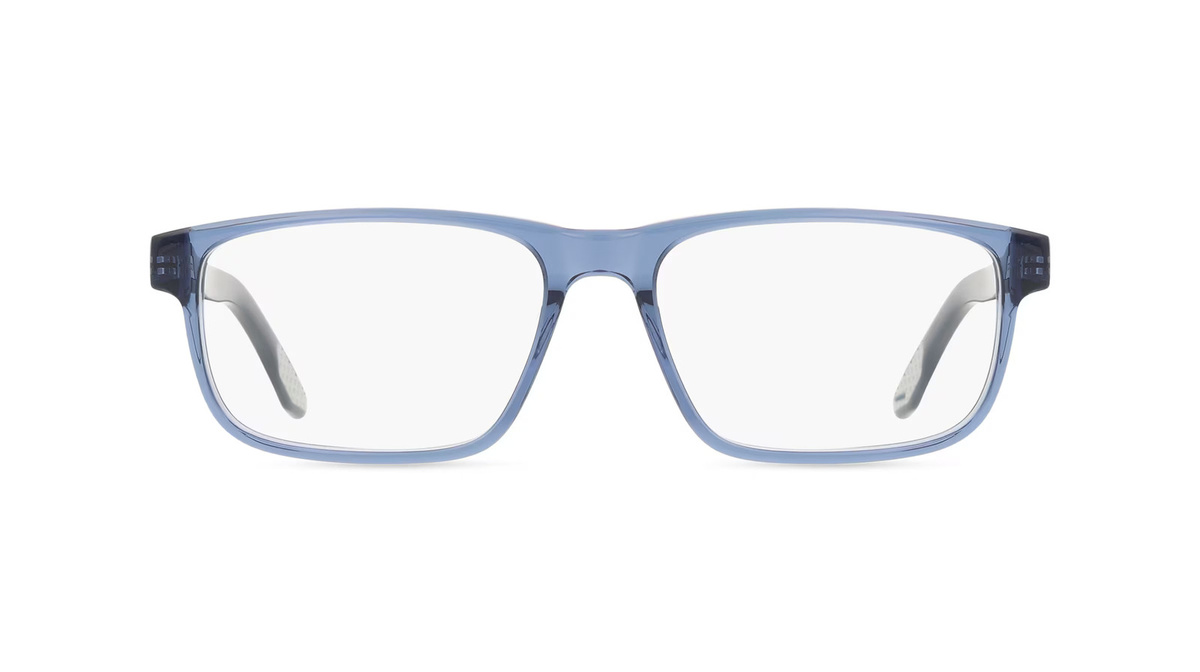 Nike 7170 Korrektionsbrille, Vollrand, Quadratisch, Acetat, Unisex, blau, transparent - Bild 1