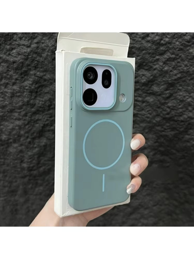 Magnetische Hülle in Frosted Candy Farben für OPPO Find X9 X8 X7 S Pro Ultra Reno 15 14 Pro, kompatibel mit MagSafe Wireless Charging, stoßfeste Abdeckung, Multicolor - Bild 3