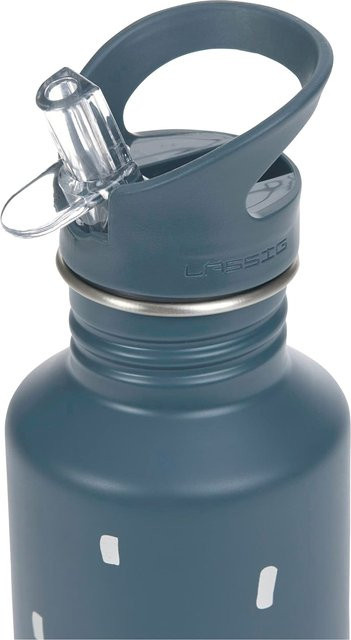 Lässig Edelstahl-Trinkflasche Happy Prints in Midnight Blue, 500 ml - Bild 1