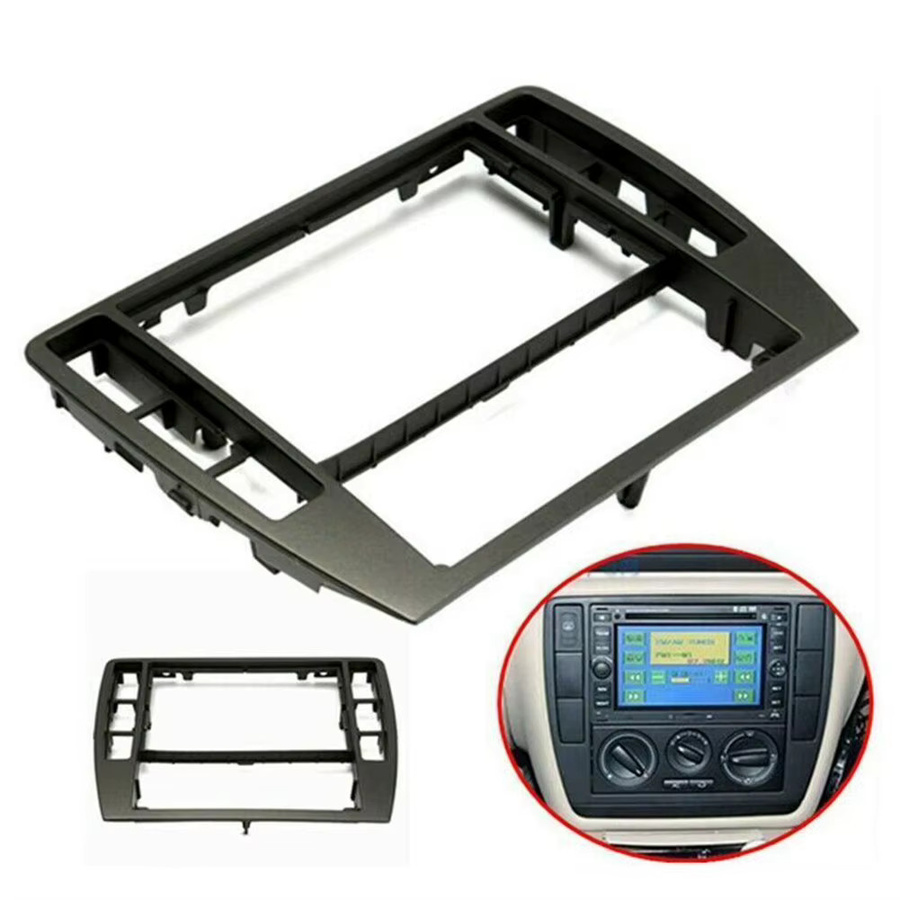 SUITU Mittelkonsole Radio Blende für VW Passat B5 B5.5 2001-2005 Schwarz - Bild 5