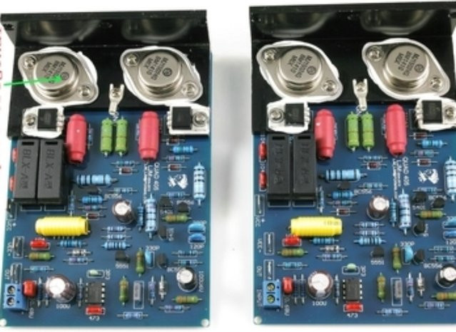 Nv archer Quad405 Klon Leistungsverstärker Zwei Kanal Abgewinkelt Aluminium Multicolour - Bild 1
