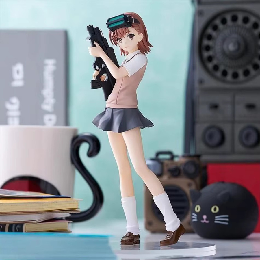 Bandai A Certain Magical Index Misaka Mikoto Railgun Girl, Actionfigur, Einzelfigur, Kunststoff, Bunt / Mehrfarbig - Bild 2