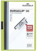 DURABLE Klemmmappe DURACLIP 30 für A4 in Schwarz, Grün oder Transparent - Bild 1