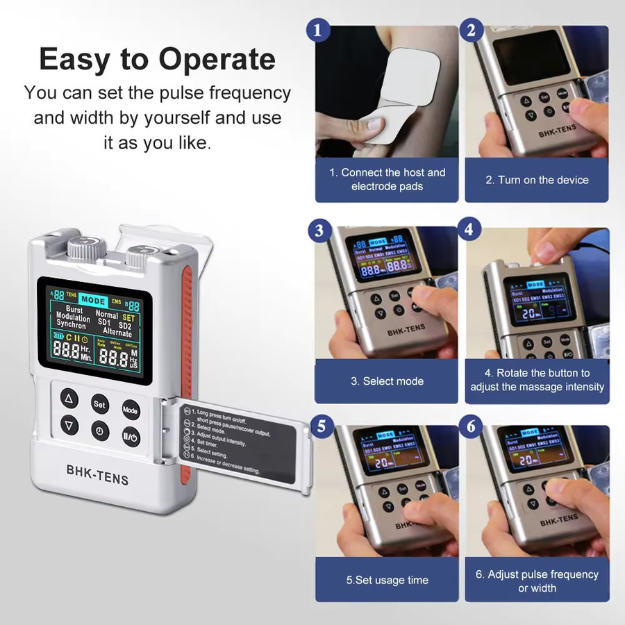 SALORIE TENS-Gerät Muskelstimulator EMS-Maschine, Unisex - Bild 4