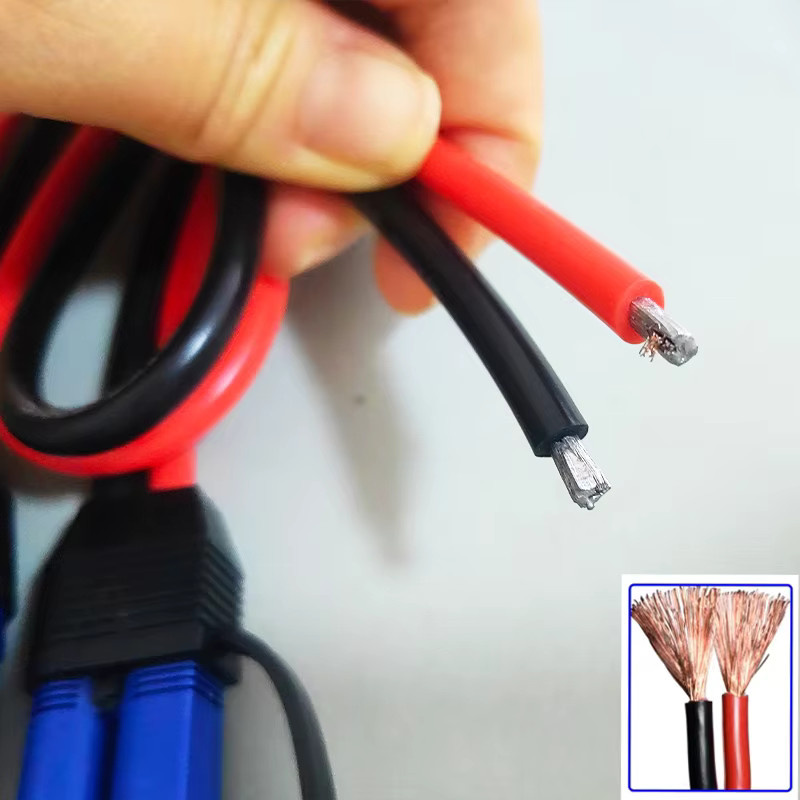 JCD EC5-Stecker Wasserdichte Kappe mit Verlängerungskabel für Automodelle und Flugzeuge - Bild 3