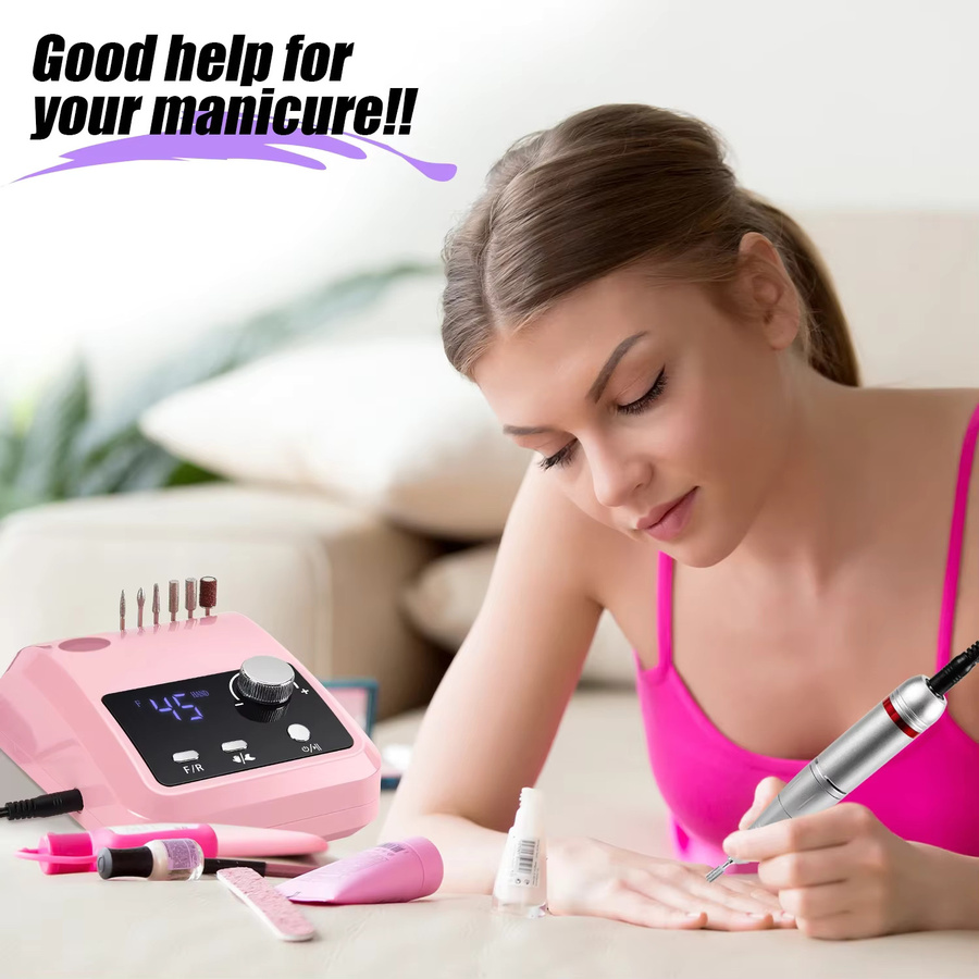 DianaBeauty Nagelbohrmaschine mit LCD-Bildschirm, 30W, Unisex - Bild 4