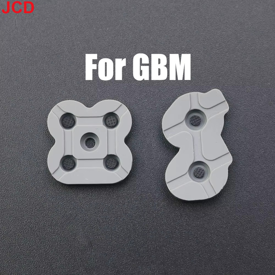 JCD Silikon-Leitknöpfe Set für GBA, GBC, GBP, GBA SP und GBM mit A-B-Tasten und D-Pad - Bild 2