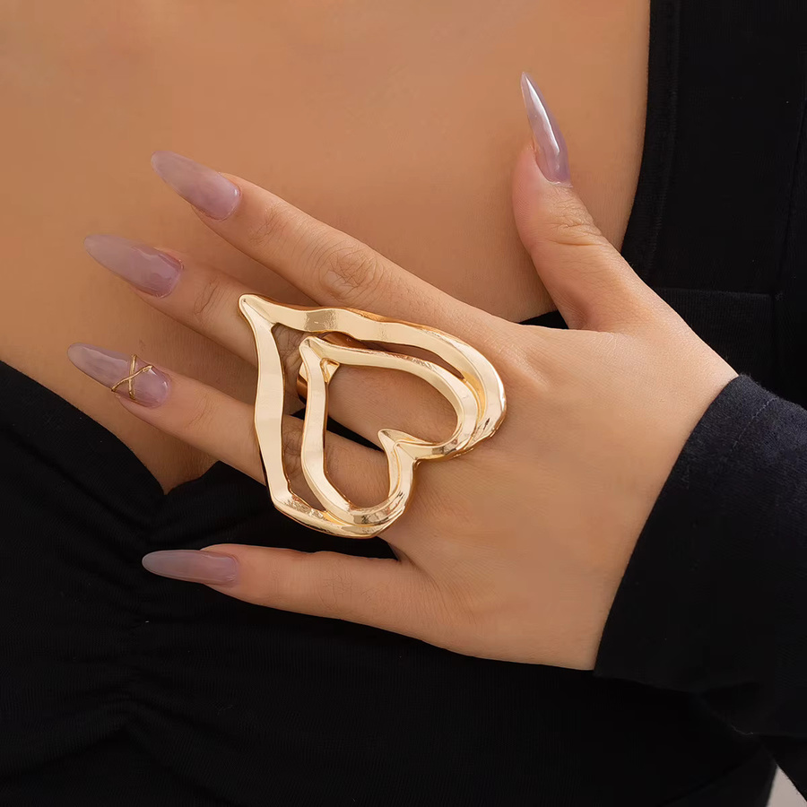 Ingemark Ringe, Liebesherz, verstellbar, Damen - Bild 2