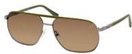 Timberland TB 00027 Sonnenbrille Aviator, Metall, Herren, polarisiert, green brown - Bild 1