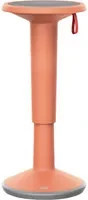 interstuhl Sitz-Steh-Hocker UPis1 110U in Grau und Orange mit Stoffbezug - Bild 1
