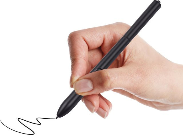 VINSA Batterieloser Grafikstift mit 8192 Druckstufen für VIN1060PLUS und T608 in Schwarz - Bild 1