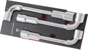 Kraftwerk EVA3 Pfeifenkopfschlüssel-Satz 3-tlg. in Silber, 27-32 mm - Bild 1