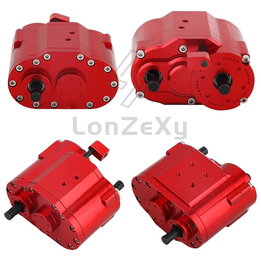 Axial Verteilergetriebe Getriebe Box, 2 Geschwindigkeiten, Metall - Bild 2