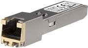 StarTech.com SFP+ Transceiver Modul 10GBase-T kompatibel mit HP 813874-B21, RJ45, 30m mit CAT6a, Silber - Bild 1