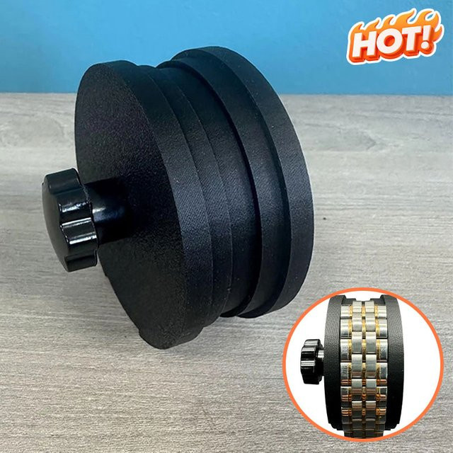 OAKCHARM Uhrenarmband-Polierhilfe, Schwarz - Bild 1
