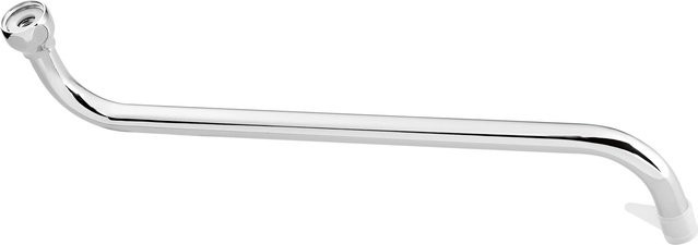 LUX-TOOLS S-Auslauf aus Messing in Chrom-Optik, Anschluss G 1/2 Zoll, Länge: 300 mm - Bild 1