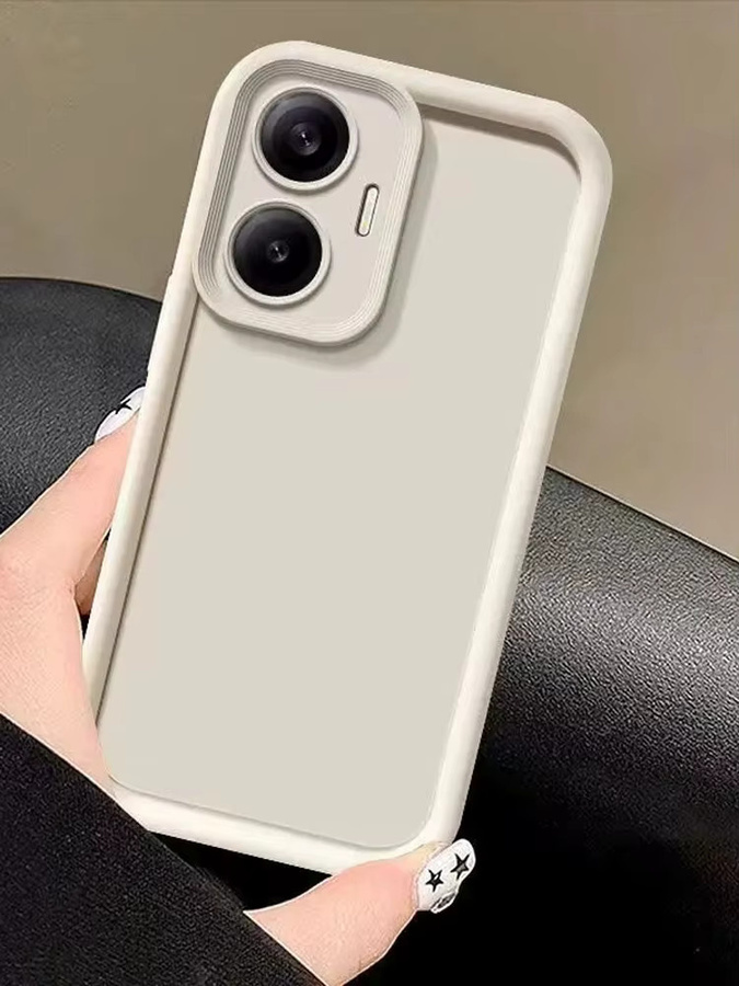 Luxus Softcover für dein Realme C55 in Braun mit mattem Finish - Bild 3