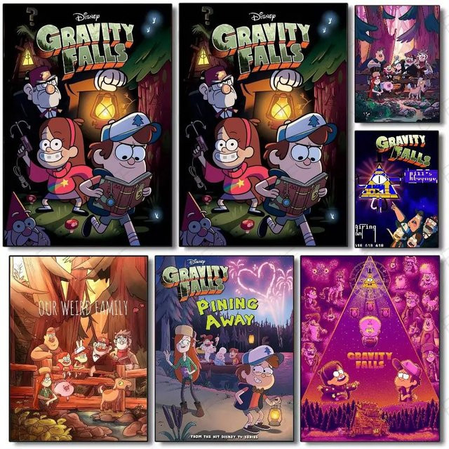 KAYOU Gravity Falls Malen nach Zahlen, ab 14 Jahren - Bild 1