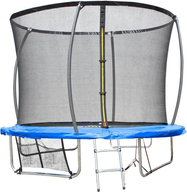 Soulet Trampolin Ø 305 cm x 250 cm Schwarz-Blau - Bild 1