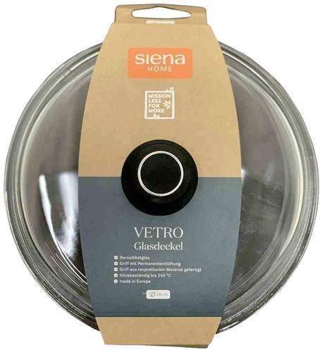 Siena HOME VETRO Glasdeckel transparent, Durchmesser: 24 cm - Bild 1