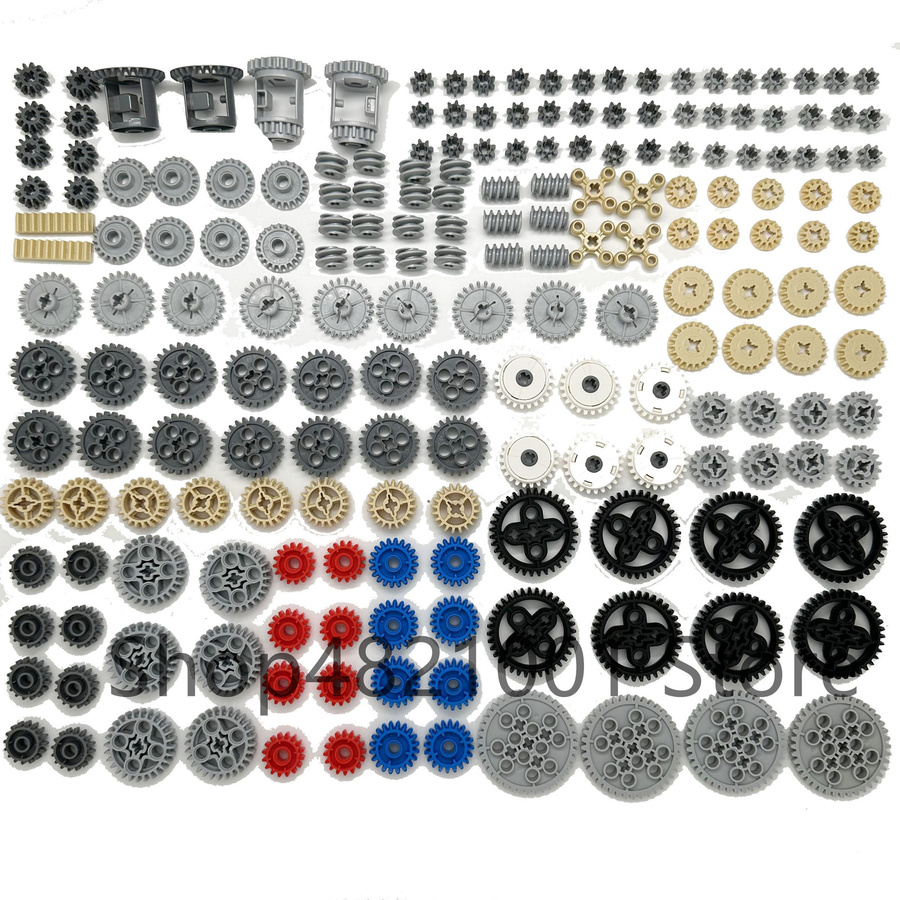 Yiran toy Bausteine Zubehörset Technik Mechanik 198-teiliges Set - Bild 4