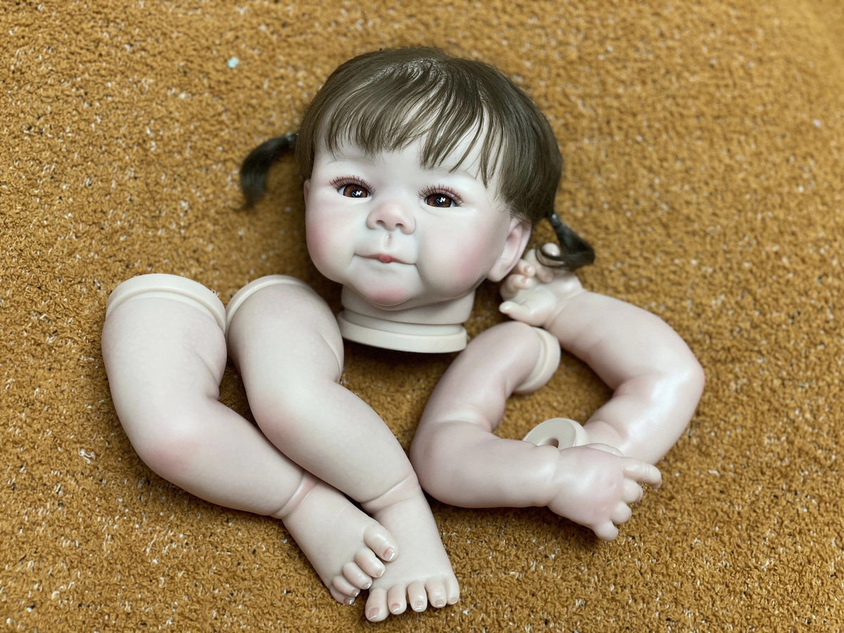 Mu Ettas Reborn Juliette Bebe Reborn Puppenbausätze, 18 Zoll, Bunt/Mehrfarbig - Bild 2