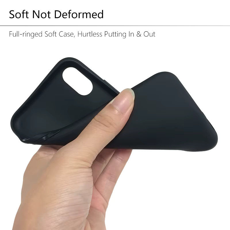 Individuelle Silikon-Glas-Hülle für Xiaomi Modelle in Schwarz - Bild 3