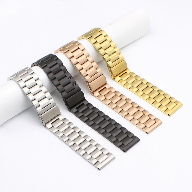 Sanzhu Uhrenarmband Edelstahl, Silber, Herren - Bild 1