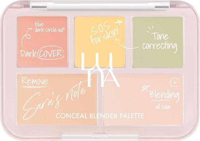 LUNA Reset Cover Concealer Palette, 5 Töne, 6g - Bild 1