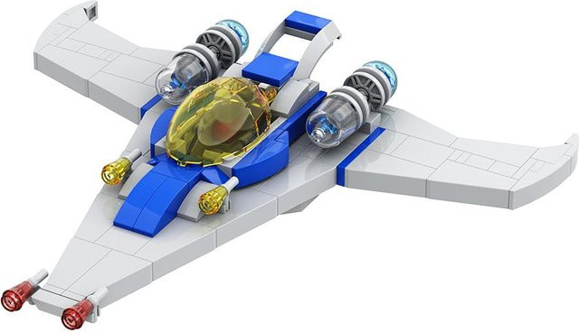 Gobricks Raumschiff Stadtblock Lernorientierte Display Spielzeuge ab 14 Jahren - Bild 1