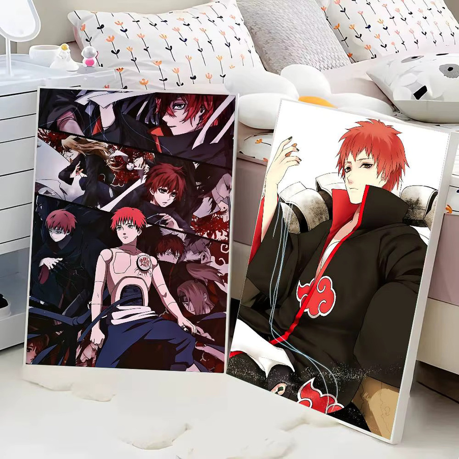 Vintage Naruto Sasori aus dem Red Sand Poster in Mehrfarben als Wandkunst aus Papier - Bild 4