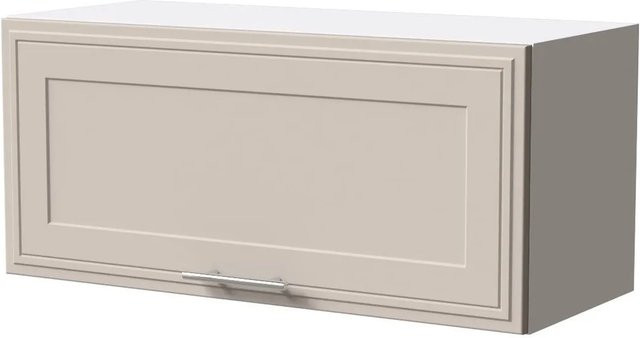 Feldmann-Wohnen Klapphängeschrank Salo W4B/80 in Weiß und Kaschmir Matt mit Blum Aventos Klappenbeschlag, B/T/H: 80 x 36 x 32,5 cm - Bild 1