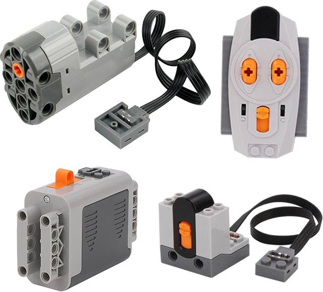 wishiot MOC Power Function Extension Kit, Erweiterung, mit High-Tech-Servomotor - Bild 1