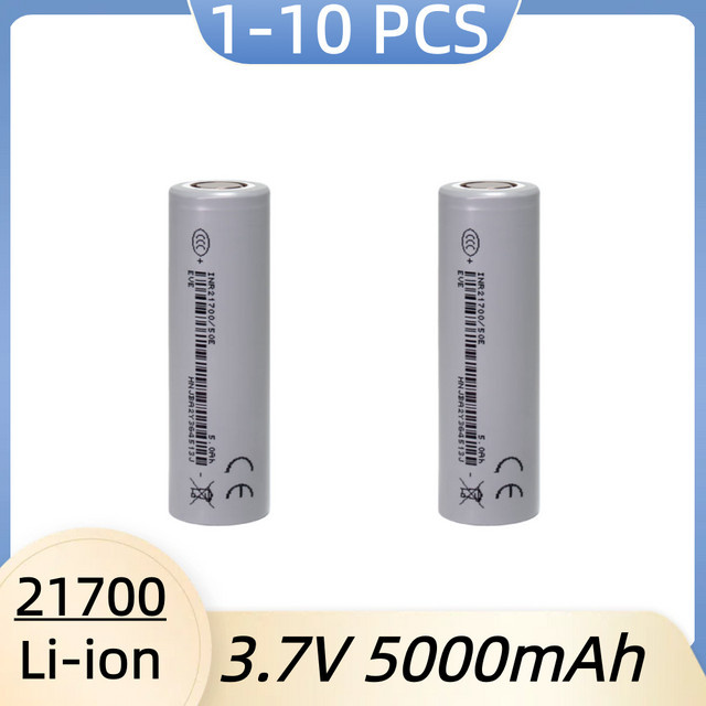 EVE 21700 Li-Ionen-Akku 3,7V 5000mAh 15A 3C Wiederaufladbare Batterie für Akkupacks - Bild 1