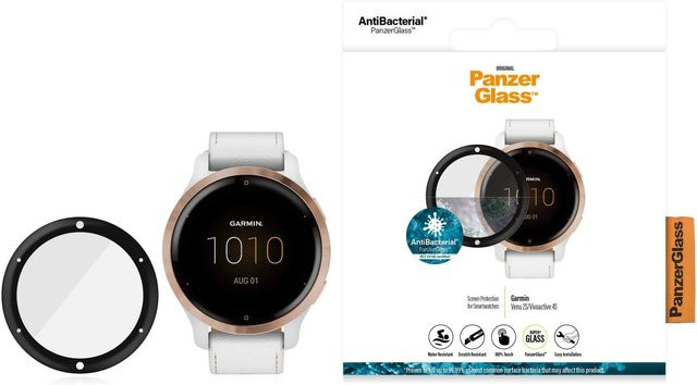 PanzerGlass Schutzglas für Garmin Venu 2S/Vivoactive 4s, transparent, Unisex - Bild 1