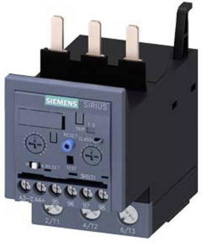 Siemens Überlastrelais 3RB3133-4WB0 in Grau mit 1 Schließer und 1 Öffner - Bild 1