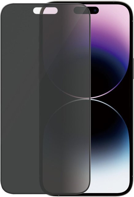 PanzerGlass Privacy Displayschutz für Apple iPhone 14 Pro Max in Schwarz mit EasyAligner Ultra-Wide Fit - Bild 1