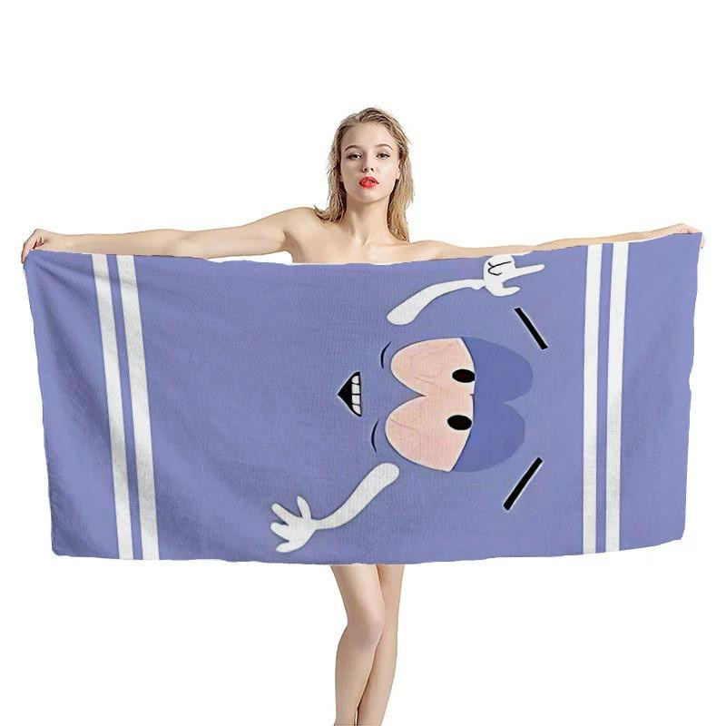 StrideStep South Park Strandtuch für Kinder mit Schnelltrocknungs- und Sandabweisenden Eigenschaften, B: 75 cm, L: 150 cm - Bild 3