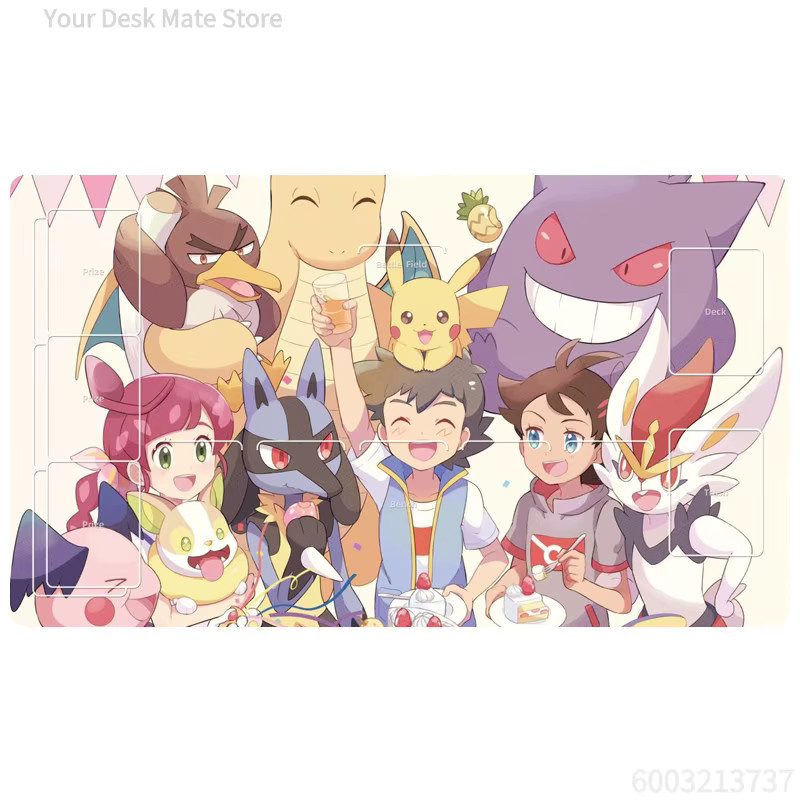 Potdemiel Pokémon Karten-Spielmatte, Bunt / Mehrfarbig - Bild 2