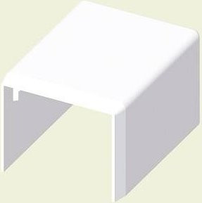 KOPOS 8931 HB Kabelkanal Endstück in Weiß - Bild 1