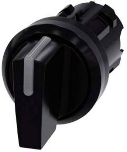 Siemens Knebelschalter beleuchtbar 22mm rund Kunststoff Schwarz - Bild 1