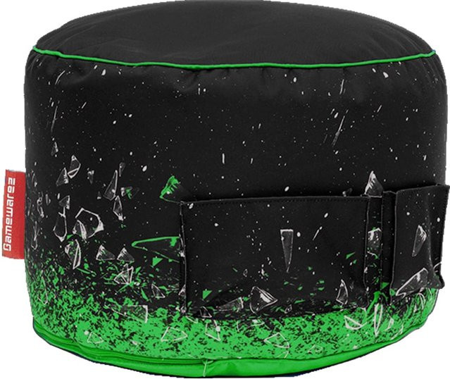 Gamewarez Gaming Sitzsack Toxic X-Ray Station in Grün - Bild 1