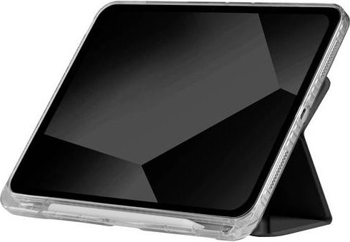 STM Goods Opp Tablet-Cover für Apple iPad 10.9 (Gen. 10, 2022) und iPad 10.9 (A16, 2025), Book Cover in Schwarz und Transparent - Bild 1