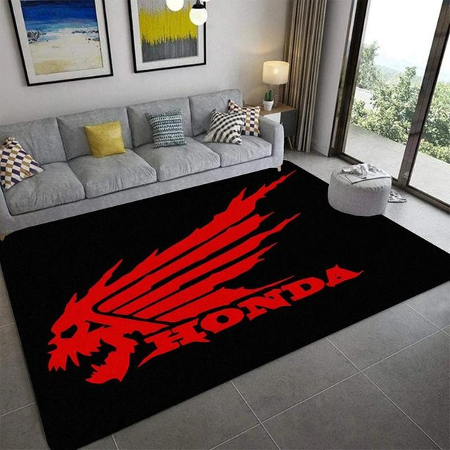 Karpetti Teppich mit abstraktem Design in Schwarz, rutschfest und maschinengewebt, B/T: 70 x 100 cm - Bild 1