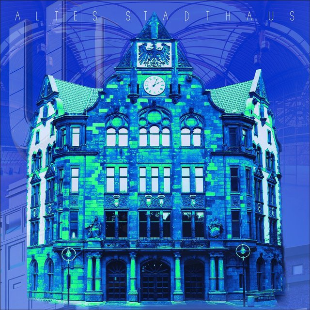 Pro-Art Aludibondbild Dortmund Fotografie in Multicolor und Blau, modernes Metalldesign für Erwachsene - Bild 1
