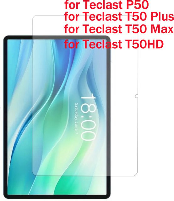 Teclast Glas-Displayschutzfolie für P50 11'' T50HD T50 Max T50 Plus transparent kratzfest mit 9H-Härte - Bild 1