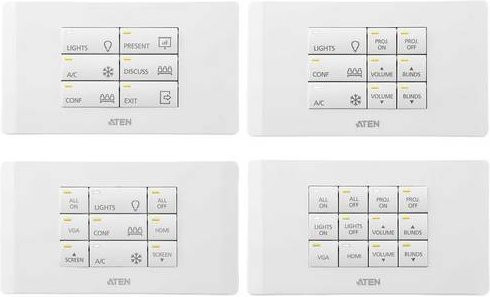 ATEN VK112EUTTK KVM-Umschalter mit Ethernet/LAN in Weiß - Bild 1